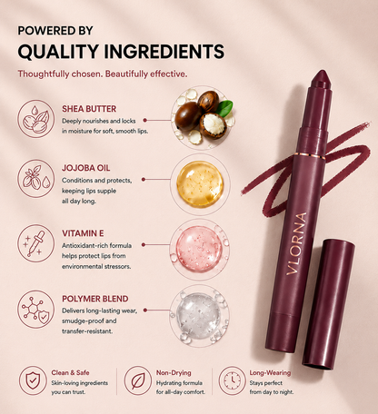 Easy Glide Lip Liner — Creamy, Blendable Color with Smooth Application